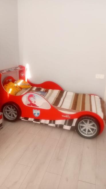 дрифт кар: Uşaq otağı üçün “yarış avtomobili” temalı mebel dəsti Cilek brendi — 1