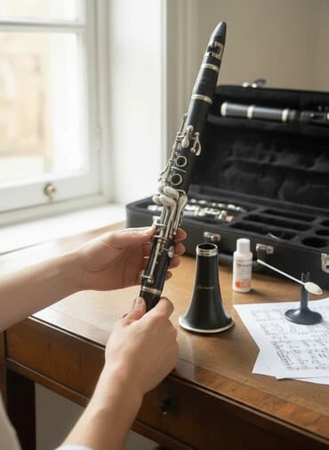 Startone SCL-25 klarnet dəsti Əla vəziyyətdədir (əlimyandı) -