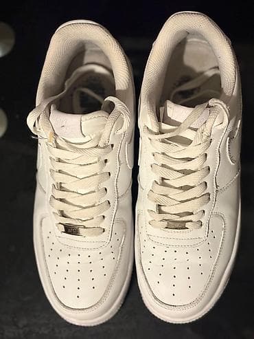 ag don: Nike Air Force 1 Low – tam ağ (White/White) - Model: AF1 Low - Rəng — 5