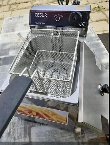 CESUR elektrik fritözü – paslanmayan poladdan peşəkar qızartma
