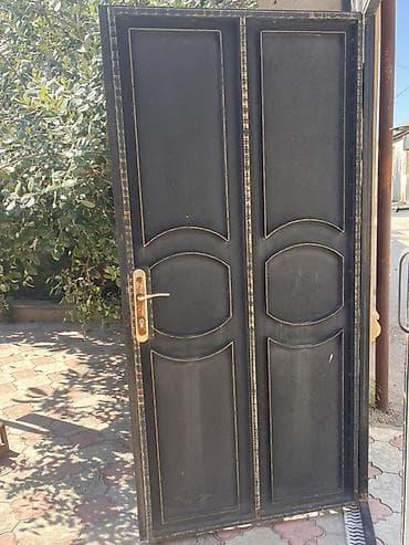 maqnit qapi toru: İşlənmiş Dəmir Həyət darvazası, Mexaniki, Qapı ilə, rəng - Qara, Kredit yoxdur — 3