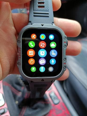 iphone 16 pro qiymət: Smart saat, Sensor ekran, rəng - Qara — 5