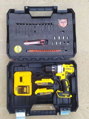 əl dreli: Yeni Zərbəli drel Akkumulatorlu, Pulsuz çatdırılma — 1