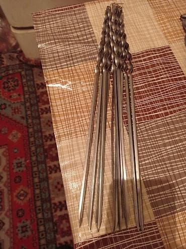 Şlanqlar: Mangal üçün şiş dəst sovet vaxtından galib birinin gitmeti 2 manat — 2