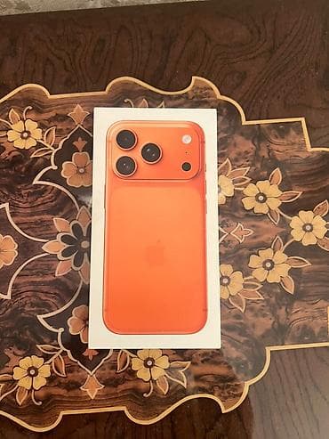 apple watch 1: IPhone 17 Pro, 256 GB, Narıncı, Face ID — 1