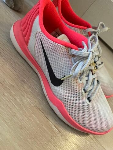 nike cortez qadın krossovkaları: Nike qadın idman ayaqqabısı - Model: Nike (şnürlü) - Rəng: Açıq boz — 4