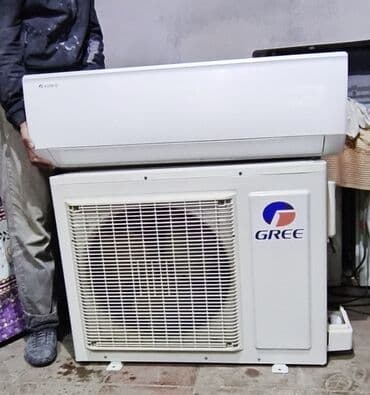 Zərərvericilərə qarşı mübarizə aparatları: Kondisioner Gree, İşlənmiş, 70-80 kv. m, Split sistem, Ödənişli quraşdırma — 3