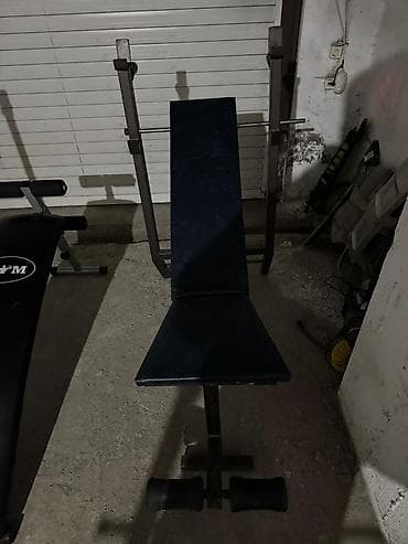 Tənzimlənən skamya və ştanq dayağı dəsti - Ev və kiçik zal məşqləri — 2