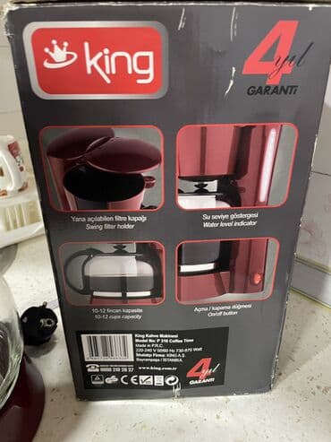 капсульная кофемашина баку: Qəhvəbişirən Damcılı, Yeni — 3