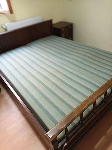 taxta şifaner: İkinəfərlik çarpayı, Bazasız, Matras ilə, Siyirməsiz — 3