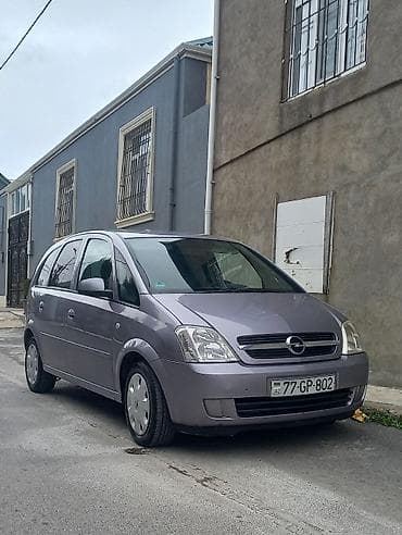 e 280: Opel Meriva A – gümüşü/boz monominiven 1.4 bezin əla veziyətdə rəng — 1