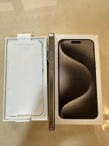 iphone se ekran: IPhone 15 Pro, Gümüşü — 4