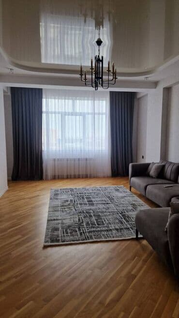 evler bineqedide: Mənzil kirayə verilir. 10.6 mərtəbə, 3 otaqli tam temirli və əşyalı — 2