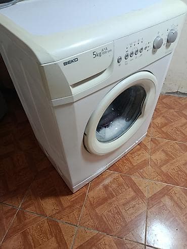 soba şuşəsi: Paltaryuyan maşın Beko, 5 kq, Avtomat, Qurutmasız, Pulsuz çatdırılma — 2