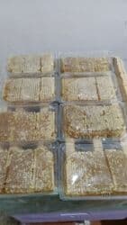 Şirniyyat məhsulları: Məhsul: Şan balı (tam təbii, dilimlənmiş) Təsvir: Şəkinin həm dağ — 1