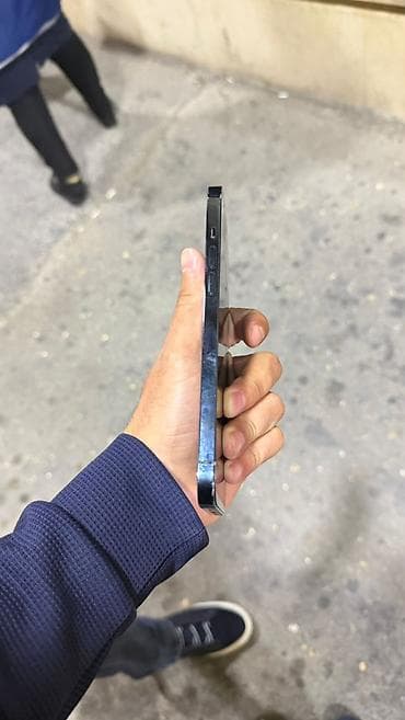 iphone x batarya orjinal: IPhone 12 Pro Max, 256 GB, Blue Titanium — 3