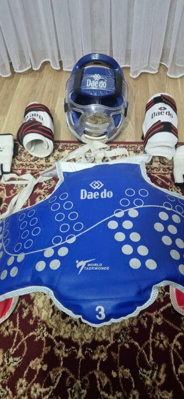 samyun wan nerede satılır: Taekvondo qoruyucu dəst – Daedo və World Taekwondo Dəst tərkibi: - — 5