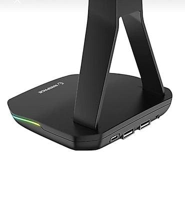 korpuslar: Rampage Tower T14 White Headset Stand Rampage qulaqlıq dayağı – — 3