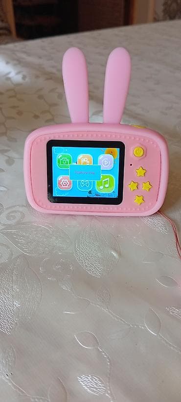 Фотоаппараты: Uşaq rəqəmsal fotoaparatı və mini oyun-kamera - Dizayn: Yumşaq — 1