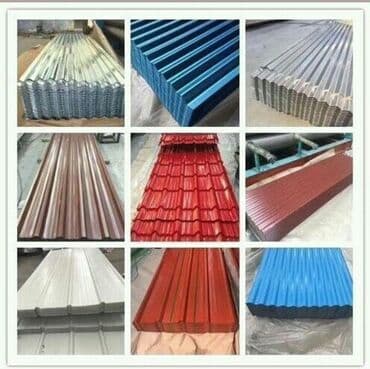 забор из профнастила: Müxtəlif rənglərdə və naxışlarda mövcud olan bu metal dam örtükləri — 4