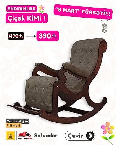 Yeni, Kreslo-kaçalka, Parça, Kredit var, Rayonlara çatdırılma — 9