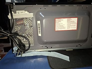 apple mac mini: Mikrodalğalı soba Panasonic, Ayrıca dayanan, Mikrodalğalar ilə, rəng - Qara, Yeni — 2