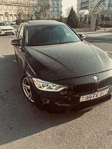 Avtomobil satışı: BMW 328d, sedan, qara rəng. - Dizel mühərrik (328d) – güclü və — 2