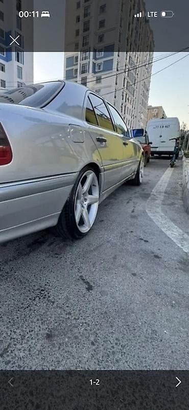 Mercedes-Benz sedan üçün idman üslublu yüngül lehimli disklər və şin