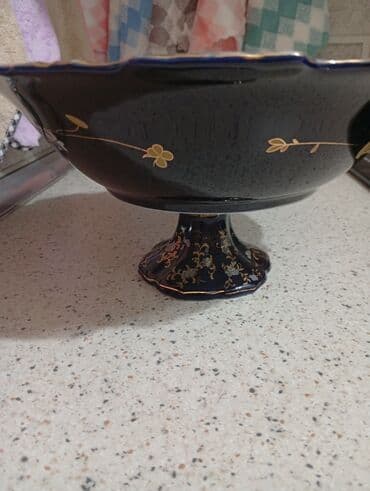 sovetin qablari: Kasalar, 1 əd, rəng - Göy, Farfor, Türkiyə — 2