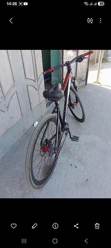 velosiped satilir kreditle: Şəhər/trek tipli velosiped – GX600 - Alüminium yüngül çərçivə, idman — 4