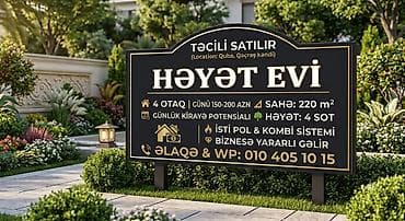 ipotekada olan menziller: 4 otaqlı, 100 kv. m, Kredit yoxdur, Yeni təmirli — 1