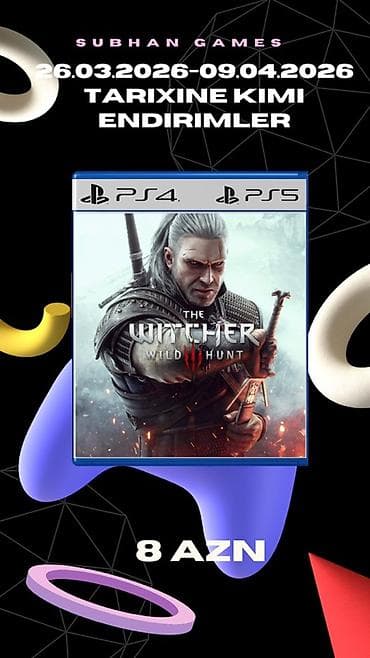 playstation 5 в баку: PS4/PS5 oyunları – endirimli Tarix: 26.03.2026–09.04.2026 (Subhan — 9