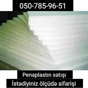 Sendviç panellər: Penoplast (EPS) lövhələrin satışı və istənilən ölçüdə hazırlanması — 1