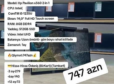 Audio: İşlənmiş HP Pavilion, 14 ", Intel Core i5, 512 GB — 1