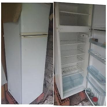 yeni soyducu: İşlənmiş 2 qapılı Dnepr Soyuducu Satılır, rəng - Ağ — 3