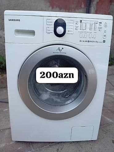 Samsung paltaryuyan maşın – Diamond Drum, 6 kq, ön yükləməli