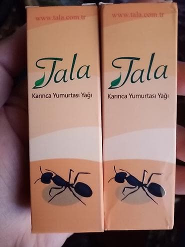 dr meral's elixir qiyməti: Tala Karınca Yumurtası Yağı (Ant Egg Oil) ikisi birlikdə 12 manat — 1