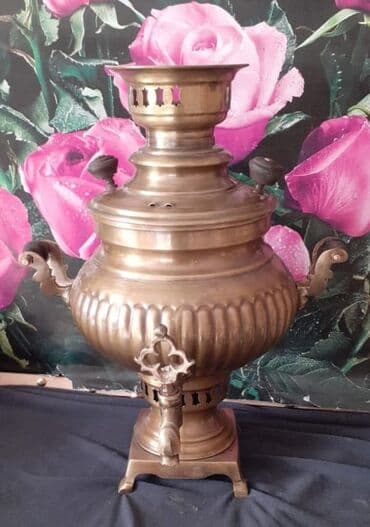 samovar qedimi: Yeni Od Samovar, 3 l, Ödənişli çatdırılma — 1