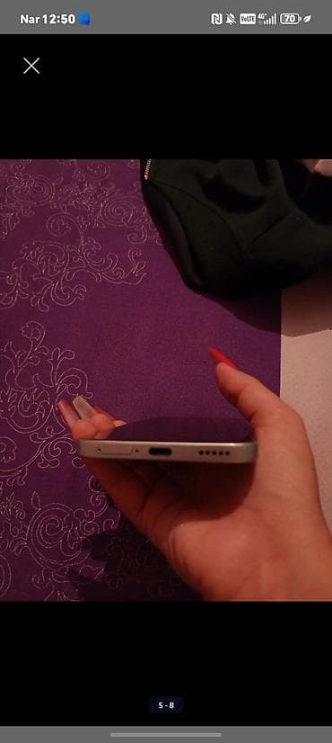 Məişət texnikası: Honor 400 Lite, 256 GB, rəng - Gümüşü, Barmaq izi — 8