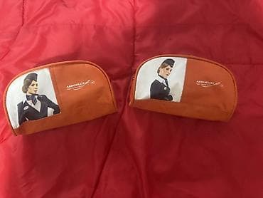 Məhsul: Aeroflot temalı kosmetik/aksesuar kisələri (2 ədəd) - Rəng