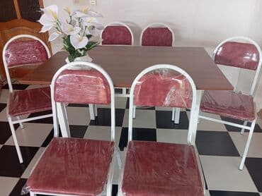 metbext moyka: Mətbəx üçün, Yeni, Qatlanmayan, rəng - Bordo Stul — 8