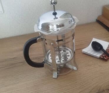 dəmlik: Qəhvə dəsti, Şüşə, 4 nəfərlik — 3