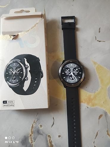 Yeni, Smart saat, Mibro, Sensor ekran, rəng - Qara
