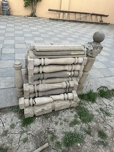 Balyustrada və sütun elementləri dəsti Məhsul təsviri: - Təyinat