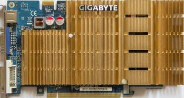 videokart: Videokart Gigabyte GeForce GT 520, < 4 GB, İşlənmiş — 2
