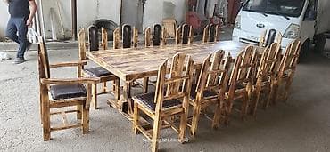 balka: Balkon üçün, Yeni, Açılmayan, Künc masa, 12 stul — 4
