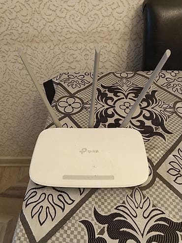 TP-Link Wi‑Fi router - Brend/model: TP-Link (3 antennali ağ rəngli lalafo.az -da TP-Link Wi‑Fi router - Brend/model: TP-Link (3 antennali ağ rəngli
