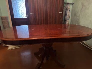 стол для переговоров овальный: Гостиный стол, Раскладной, Дерево, Овальный стол — 2