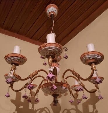 listur satisi: Çılçıraq, 9 lampa, Metal — 3