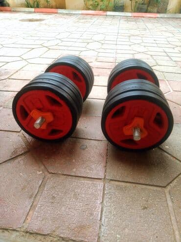 çəki daş: Dəmir Qantellər, Çəki: 40 kq, Yeni — 6